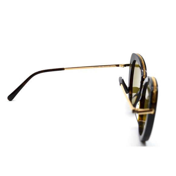 STELLA McCARTNEY SC0189S 002 HAVANA GREEN WOMEN'S AUTHENTIC SUNGLASSES - Picture 8 of 9